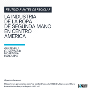 industria de la ropa de segunda mano en centro america