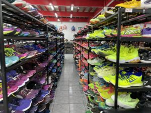 used tennis shoes