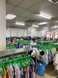secondhand clothing in africa
