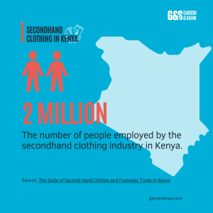 2 million employed by secondhand clothing industry in Kenya